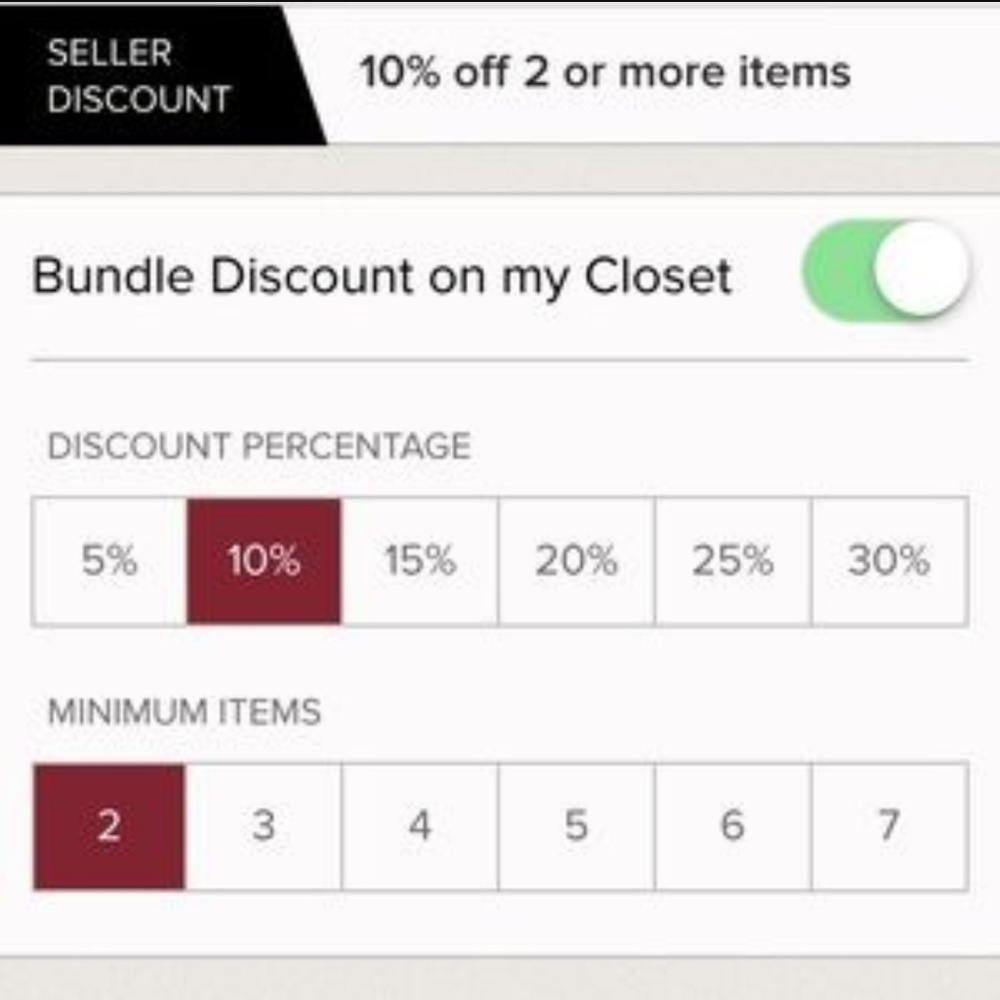 Bundle Discount